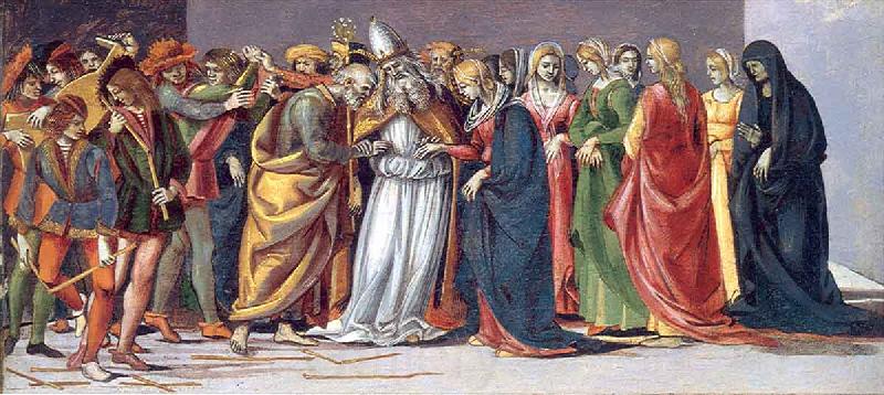 Luca Signorelli Marriage of the Virgin Spain oil painting art